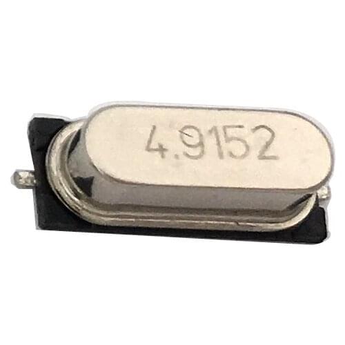 20pcs smd hc-49s 4.9152MHz 20ppm 20pF quartz resonator crystal