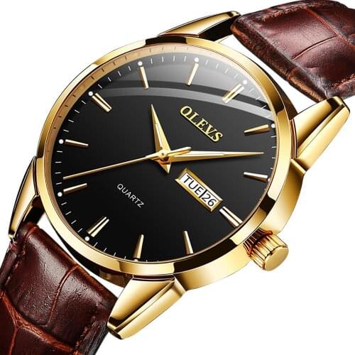 2020 Top Luxury Brand Men Watches Waterproof Leather Fashion Casual Bussiness Quartz Wristwatch Date Male Relogio Masculino+Box