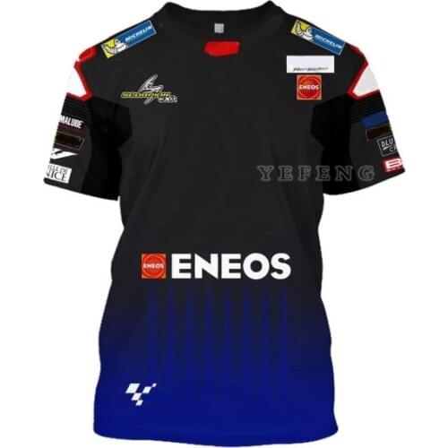 2021 New Motorcycle Mens Quick dry Moto GP Racing For Yamaha Team Shirt Motocross ATV Motobike T shirt