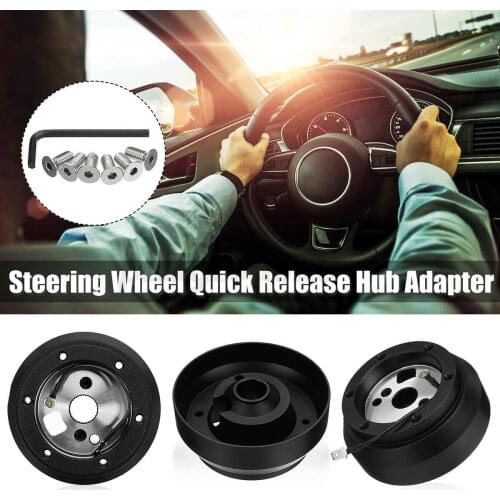 Steering Wheel Hub Adapter Quick Release Kit For Jeep Chevrolet Dodge GM Buick