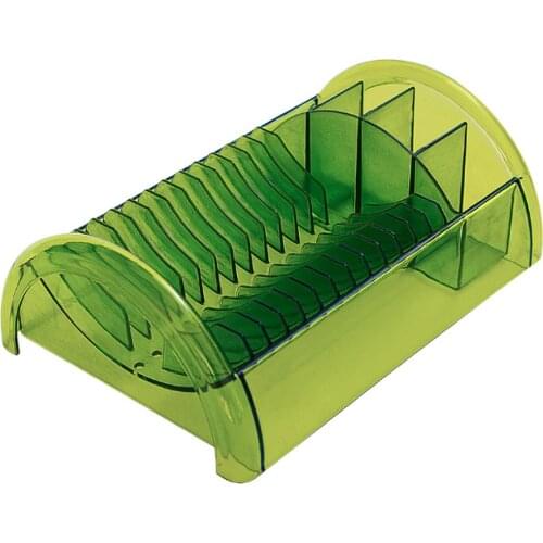 Acrylic Green Mini Plate-rack