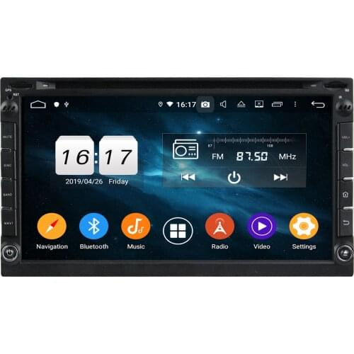 6.95" Android 10.0 PX5 Car Radio For Universal Multimedia Player 8 Core multi-touch screen DVD GPS Stereo DSP Audio Octa Core