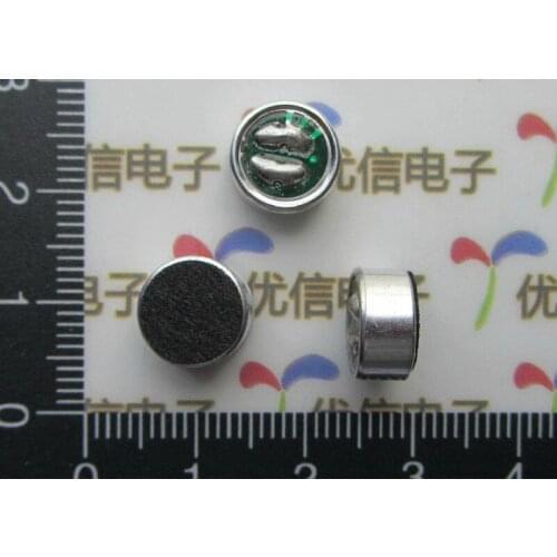 Free shipping 9 * 4.5mm Electret Condenser Microphone / Pickup / Microphone (Sensitivity 52DB)