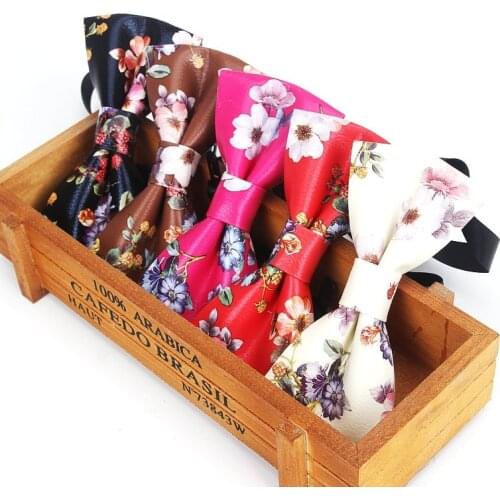 PU Leather Men Bowtie Classic Bow tie For Men Women Bowknot Casual Boys Bow Ties Cravats Bow ties For Wedding Party Male Tie