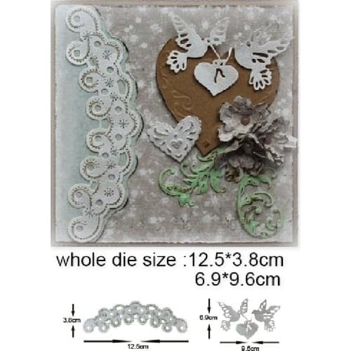 Metal Cutting Dies Swirl stripe frame 2020 New Crafts Stencils For Paper card Scrapbooking making Embossing Dies Cuts