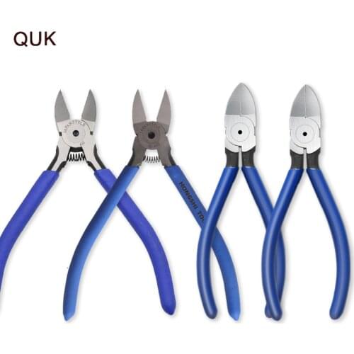 QUK Diagonal Cutters Wire Cutting Pliers Set 5-6 Inch Nozzle Pliers Nipper Multitools Household DIY Electricians Hand Tools