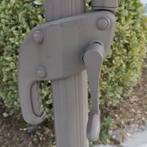 Various outdoor garden leisure parasols hand crank box receiver armrest box spare parts