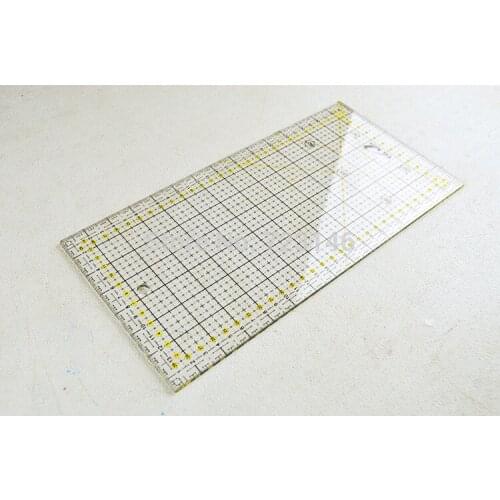 MADE IN TAIWAN Handmade Cloth Tools Patchwork Sewing Feet Tailor-foot Put Yardstick Cuting Cutting Quilting Rulers QR-1530 30*15