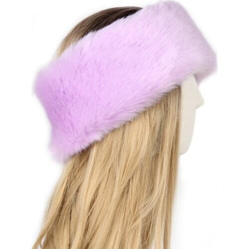 Russian Style Winter Hats For Women Thick Furry Faux Fur Fluffy Hat Beanies Warm Hats Skiing Empty Top Ear Protection