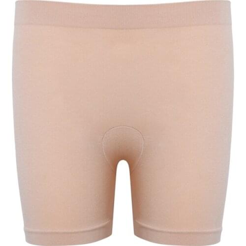 Soft Knitted Safety Shorts Women High Waist Anti Friction Boyshorts Panties Ladies Plus Size Seamless Boxers For Women Underwear