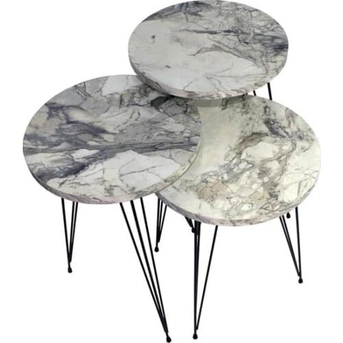 Modern MS Furniture 3 "gang Zigon coffee table coffee table table basse