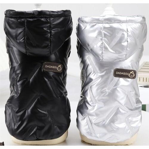 Waterproof Cotton Padded Dog Pet Clothes Coat Halloween Clothes For Puppy Small Dog Snowsuit Costume Winter Warm Hoodies Jacket