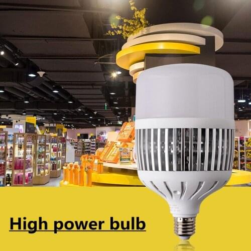 36W/50W/80W100W/150W/200W LED Bulb E27/E40 Super Bright High Power Workshop Lamp Factory Indoor Lights Courtyard Lamps --M25