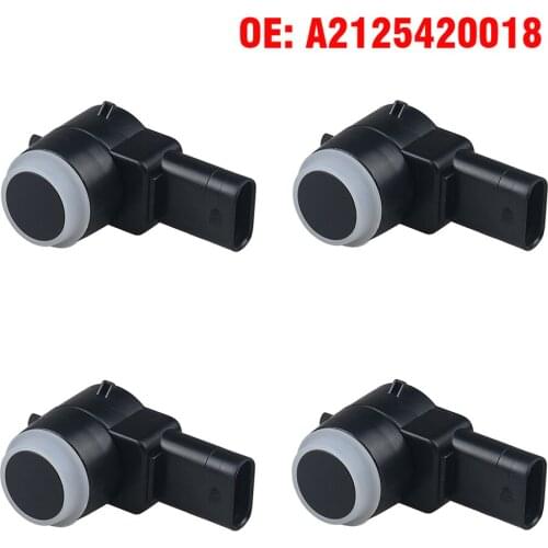4pcs/lot PDC Parking Sensor Reversing Radar A2125420018 For Mercedes benz W169 W245 C207 W212 W221 C216