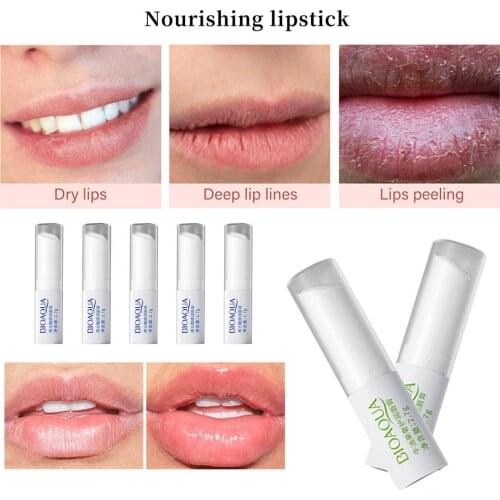 5/10PCS Avocado Extract Lip Balm Moisturizing Temperature Color Change Lipstick Reduce Fine Lines Relieve Dryness Lip Care