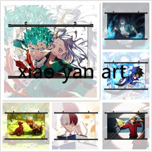 5D Diamond Mosaic Boku no Hero Academia Animation Diamond Painting Diamond Inlaid DIY Full Diamond Embroidery Home Decor