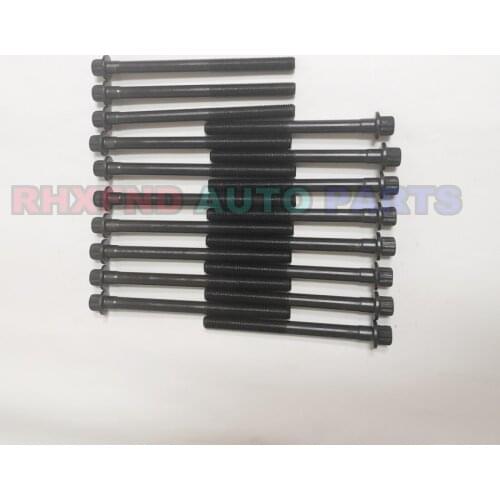 Engine 2C 3C 2C-TE 3C-TE cylinder head bolts nuts for Toyota Avensis/Carina/Picnic/Corona/Caldina/Gaia/Ipsum 2.0D 2.2D 2000