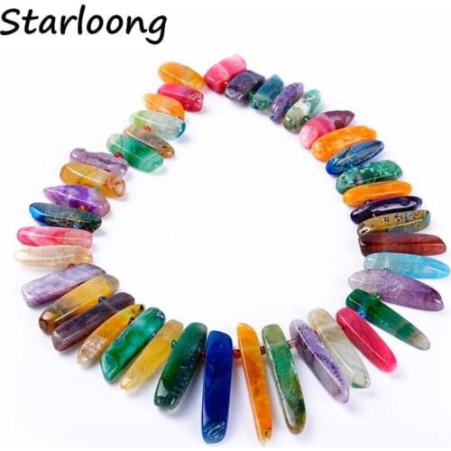 Top quality semi-precious round Dog teeth crack stripe natural stone agata beads DIY jewelry making for necklace
