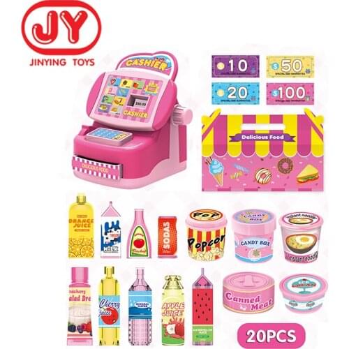 Children Gift Simulation Funny Supermarket drinks Toys Set DIY Pretend Play Cutting Toys Early Education Toys for kids Girl