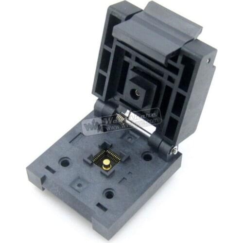 Enplas IC Test & Burn-in Socket Programming Adapter for test / program QFN40 MLP40 MLF40 package chip 0.5mm pitch 40 pins