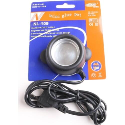 XUCHANG HARMONY 1 Piece Constant Temperature MINI Glue Pot Glue Stove for Melting Keratin Glue Grains Pre bonded Hair Extensions