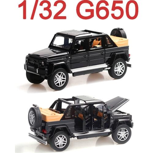 1/32 G650 Toy Car Alloy SUV Model Diecast 5 Doors Off-Road Vehicles Toy Diecasts Metal Car Models Collections Toys For Children
