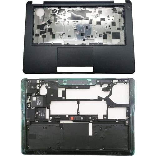 New For Dell Latitude E7250 Laptop Palmrest Upper Case Cover/Bottom Case Cover 0D7YT3 06K7FV Black