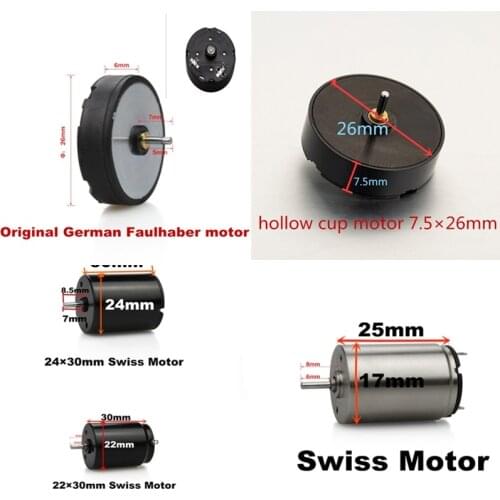 NEW! Faulhaber Motor and Swiss Motor Fit in Rotary Tattoo Machine Strong Quiet 10000rpm Tattoo Supply Free Shipping