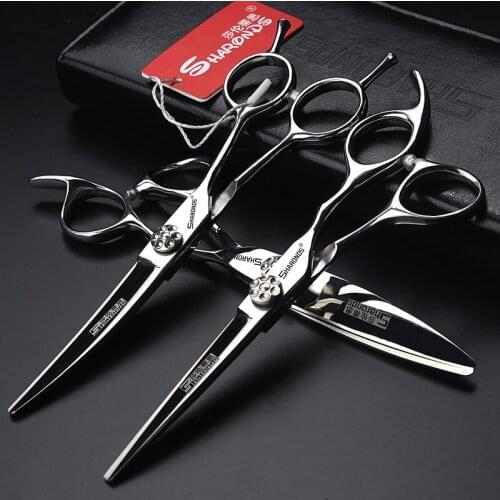 Hairdressing Scissors Imported from Japan Genuine Household Flat Tooth Scissors Seamless Tooth Scissors Dedicated Barber Scissor