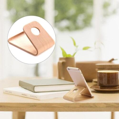 Bamboo Wood Stand for Laptop Phone, Wood Phone Stand, Tablet Stand, Wood Stand for iPhone 11 for Android Phone