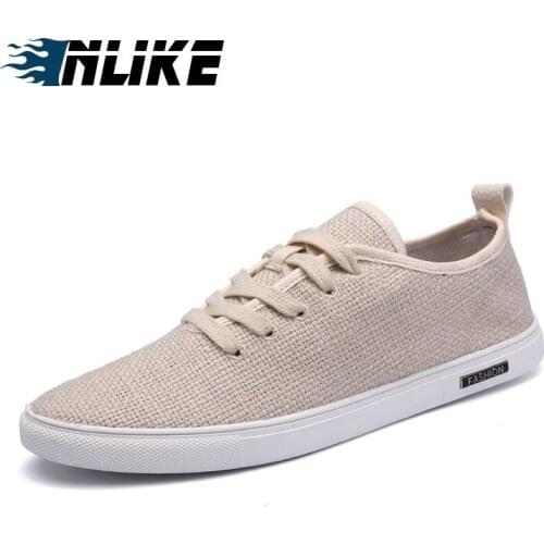 Student Board Shoes Male Cool Sneakers Student Casual Flat Trainers Canvas Lace-Up shoes