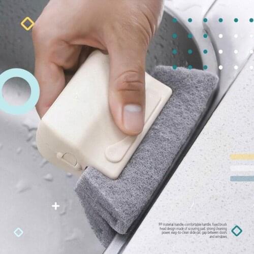 1pcs Window Groove Cleaning Brush Air Conditioner Duster Cleaner with Washable Windows Slot Cleaner Brush Door Keyboard Brush