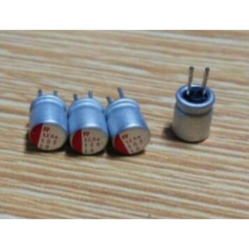 10pcs 10uF 10V FP 4x5mm For Motherboard 10V10uF Solid Electrolytic Capacitors