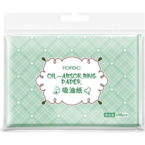 100PCS/set Oil Absorbing Papers Oil Blotting Sheets Cleanser Oil Control Shrink Pore Face Cleaning Tool