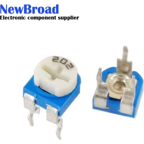 20 PCS Trimpot Trimmer Potentiometer variable resistor RM065 RM-065 100 200 500 1K 2K 5K 10K 20K 50K 100K 200K 500K 1M ohm DIP-3