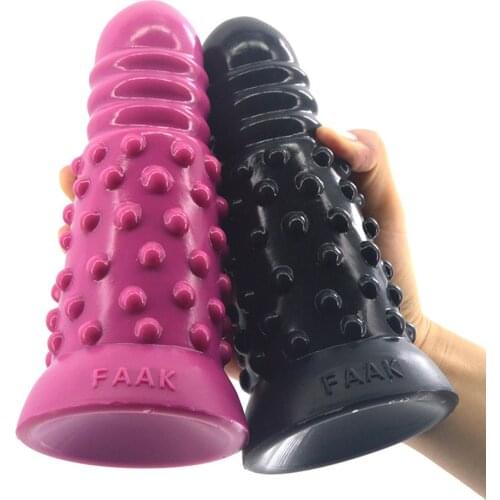 FAAK Huge Anal Plug Sex Toys For Men Woman Large Butt Plug Adult Products Anus Expansion Stimulator Big Size Silicone Anal Plug
