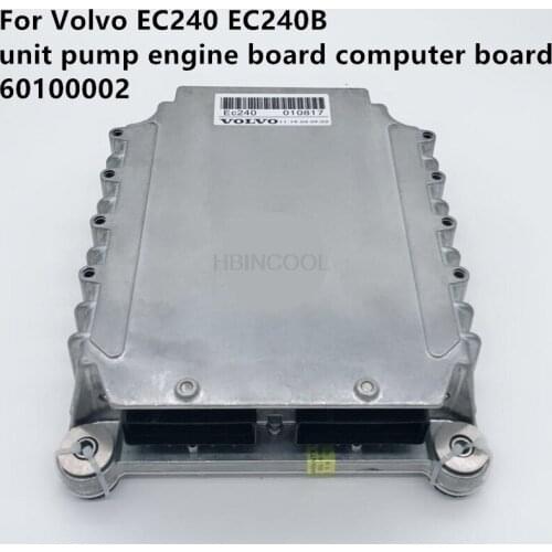 FOR Volvo EC240 EC240B Unit Pump Engine Board Computer Board 60100002 High Quality Excavator Parts Free Shipping