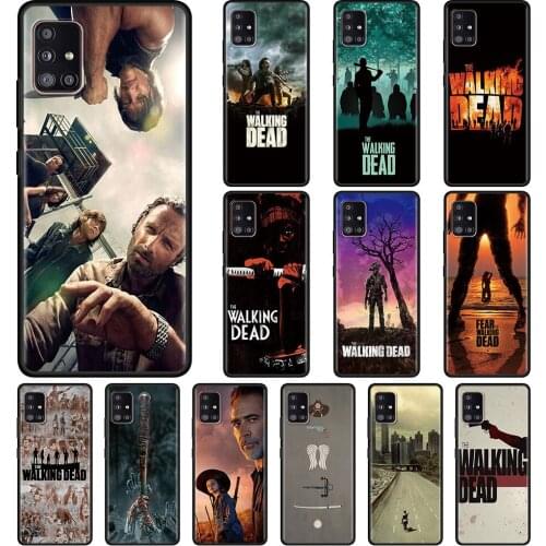 Hot Tv The Walking Dead Phone Bags For Samsung Galaxy A51 A71 A21s A12 A31 A41 A32 A02s A11 A72 A52 A42 5G A21 EU Soft shell