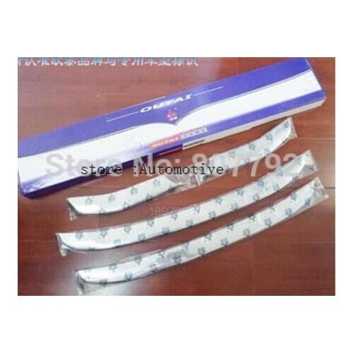 Chrome Front Grill Around Trim 4pcs for Hyundai Santa Fe 2010 2011 2012