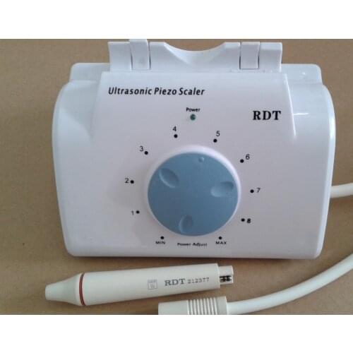 RDT Ultrasonic Cleaning Machine Pet Tooth Washing Machine with 5 Working Tip Pull-out Handles High Temperature Resistance