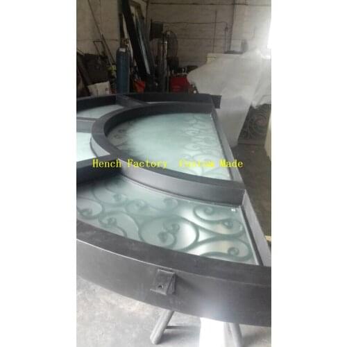 Shanghai Hench Brand China Factory 100% custom made sale Australia double door iron gate