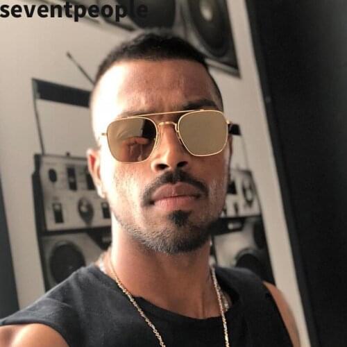 Classic Square Sunglasses Men 2020 Fashion Luxury Brand Designer Ultra Light Vintage Rectangle Sun Glasses Women New Arrival