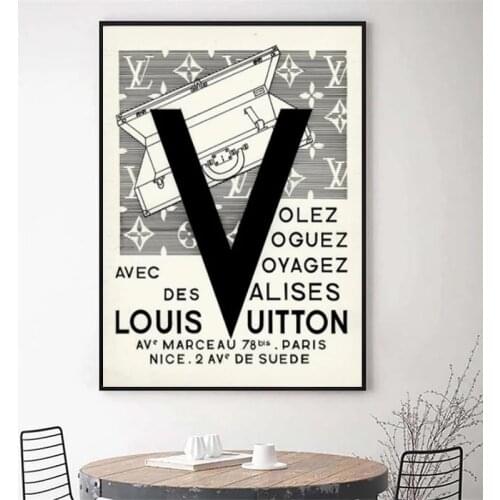 Vintage Fashion Pairs Prints Women Beach French Fashion Magazine Cover Wall Art Canvas Painting Posters Aesthetic Room Decor