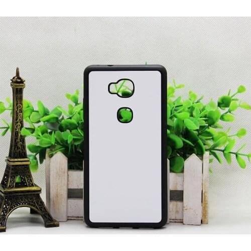 Wtsfwf DIY 2D Sublimation rubber TPU+PC Blank Case for Huawei Honor 5x Mate 7 Mini GR5 2016 with Aluminum Inserts and glue