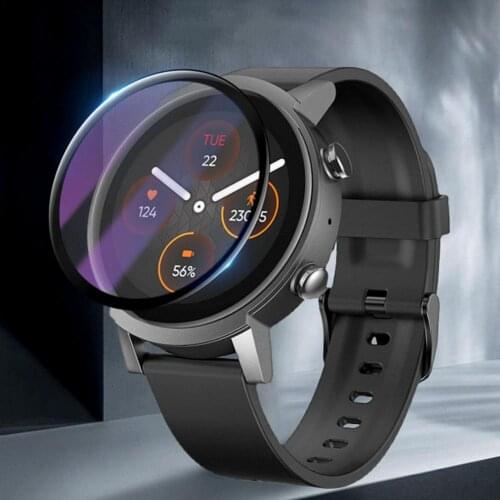 1/2 Pcs Screen Protector For Ticwatch E3 Smartwatch Protective Film Easy To Install Cover Smart Watch Soft Film