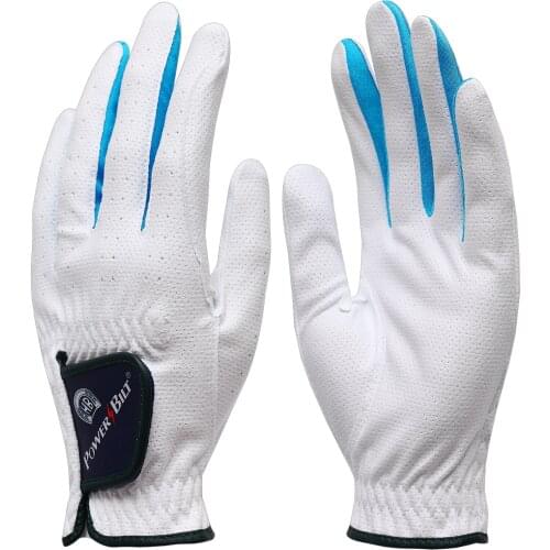 1 pc Men Left Hand Ultrathin Janpanese Punching Polyester Breathable Golf Gloves Golfer Accessories