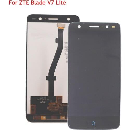 100% Tested One By One High Quality For ZTE Blade V7 Lite LCD Display Touch Screen Phone Parts With Free Tools