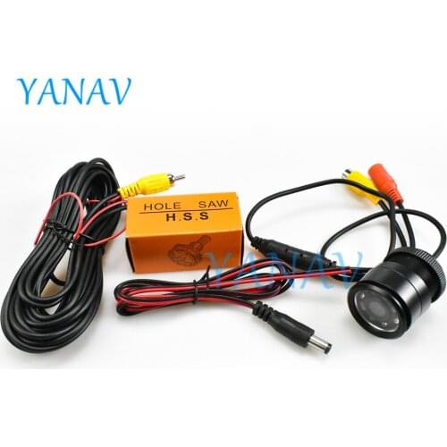 170° Wide Angle Car Reverse Camera HD Night Vision Rear View Camera Backup Parking Camcorder Highly Waterproof Reversing Monitor