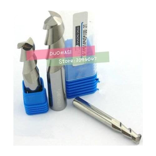 2 Flute 2F-6.0*6*15*50 CNC tool tungsten alloy milling cutter special flat aluminum alloy cutter aluminum alloy milling cutter