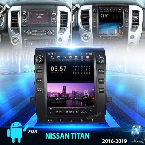 12.1 Inch Android Car Radio For Nissan Titan 2016-2019 DVD Multimedia Player Tape Recorder GPS Navigation 2din